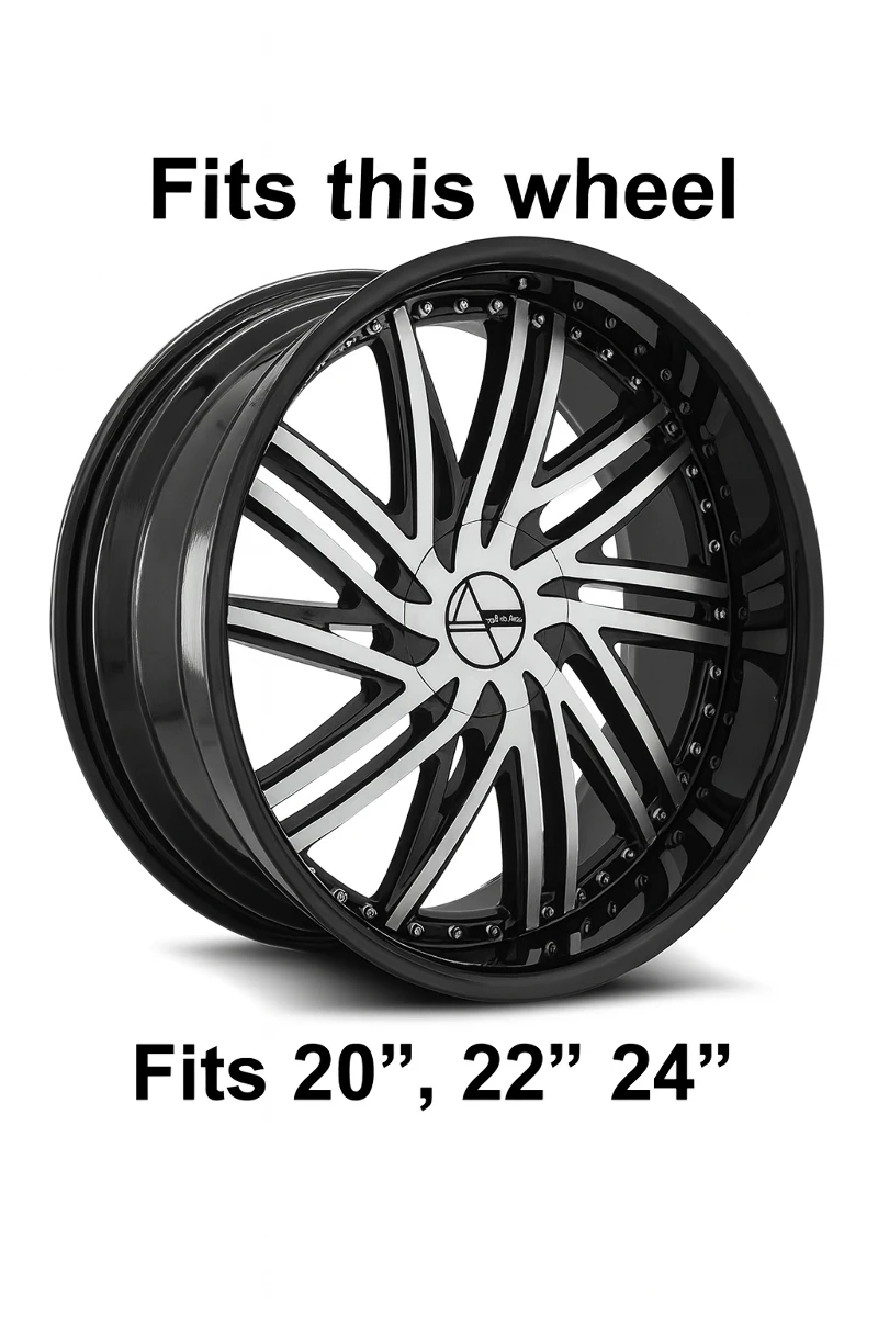 Azara 24 inch wheel center cap