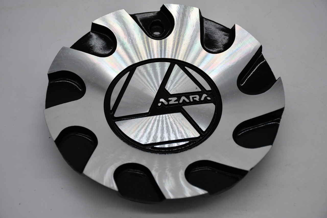 Azara AZA-514 Wheel Center Cap Gloss Black Machined for 20" 22" 24" Wheels