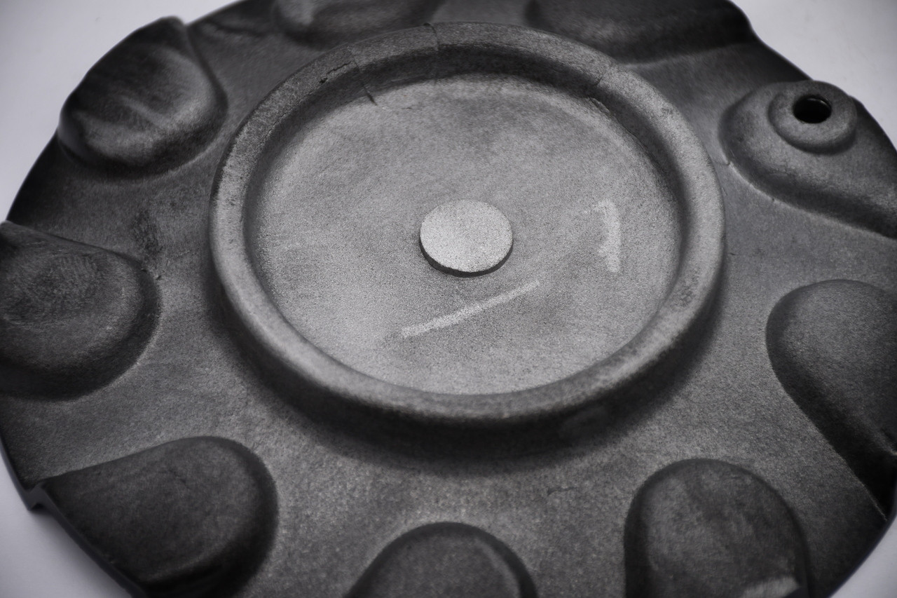 Azara AZA-514 Wheel Center Cap Gloss Black Machined for 20" 22" 24" Wheels