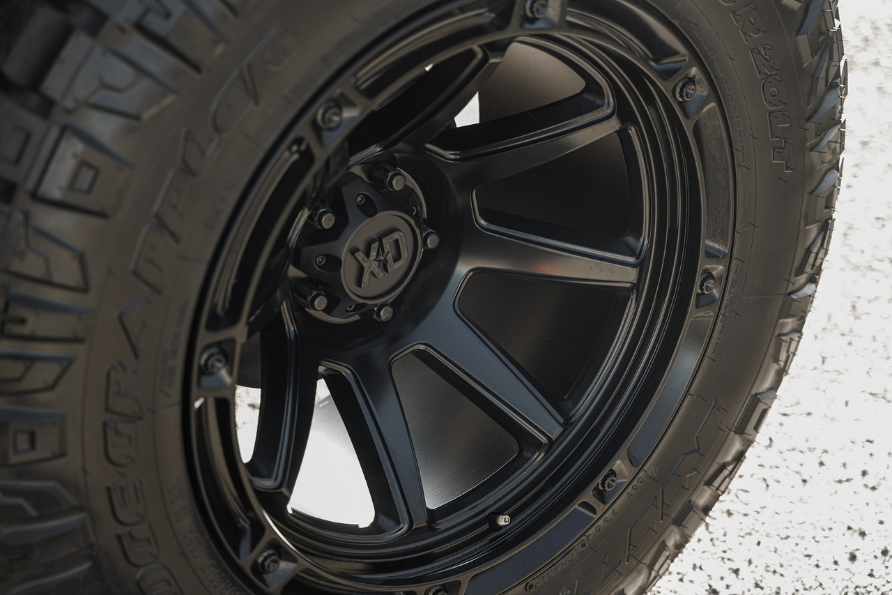XD XD863 20x9 6x120 Satin Black Wheel 20" 0mm Rim