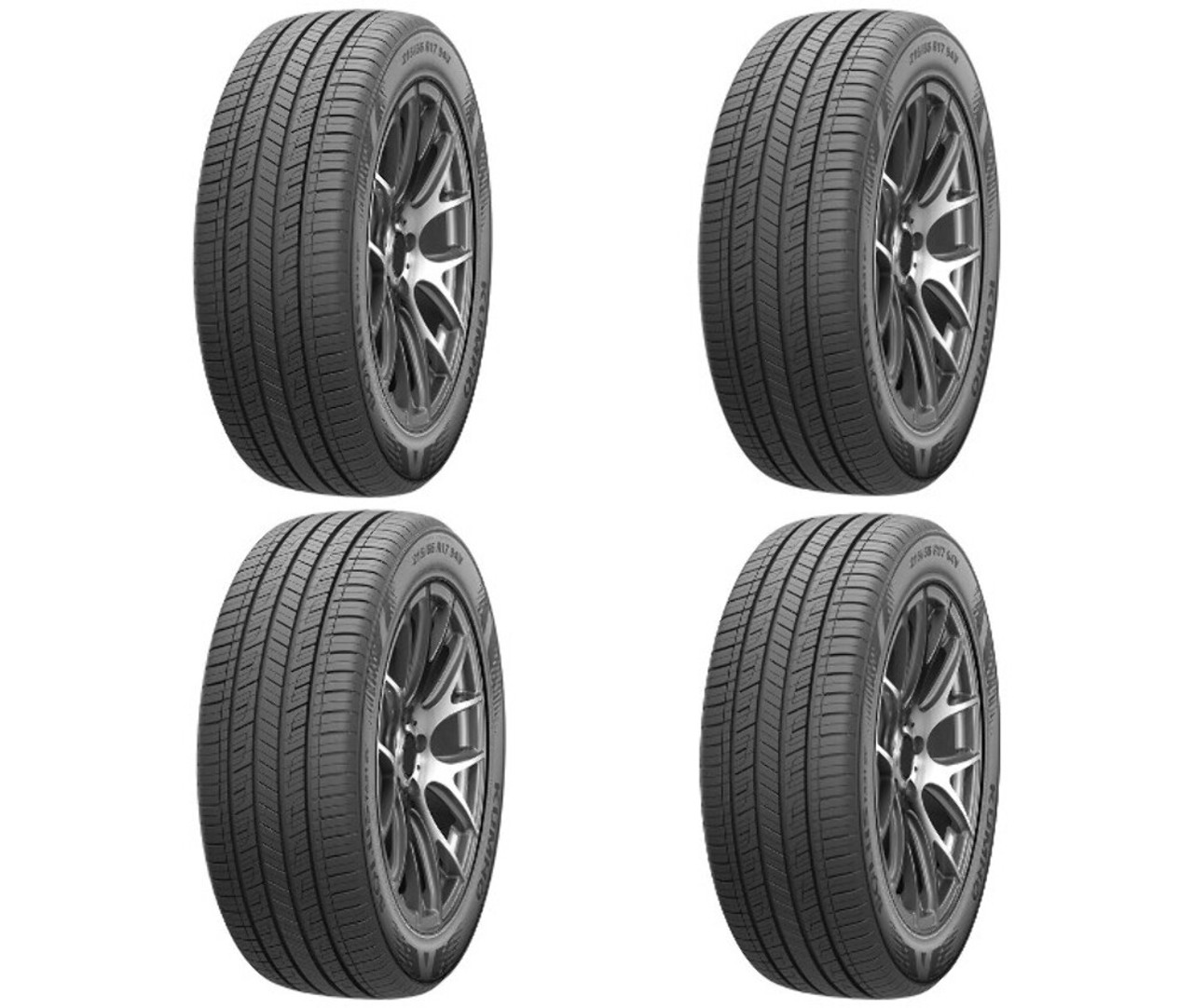 Set 4 215/55R17 Kumho Tires Solus EV TA31 Radial Tires 2155517 Standard Touring 94V