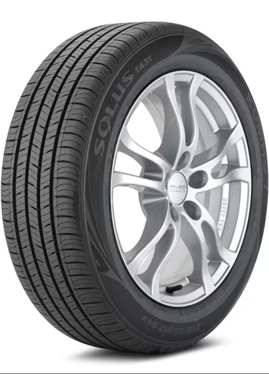 185/55R15 Kumho Tires Solus TA31 Radial Tire 1855515 Standard Touring 82H