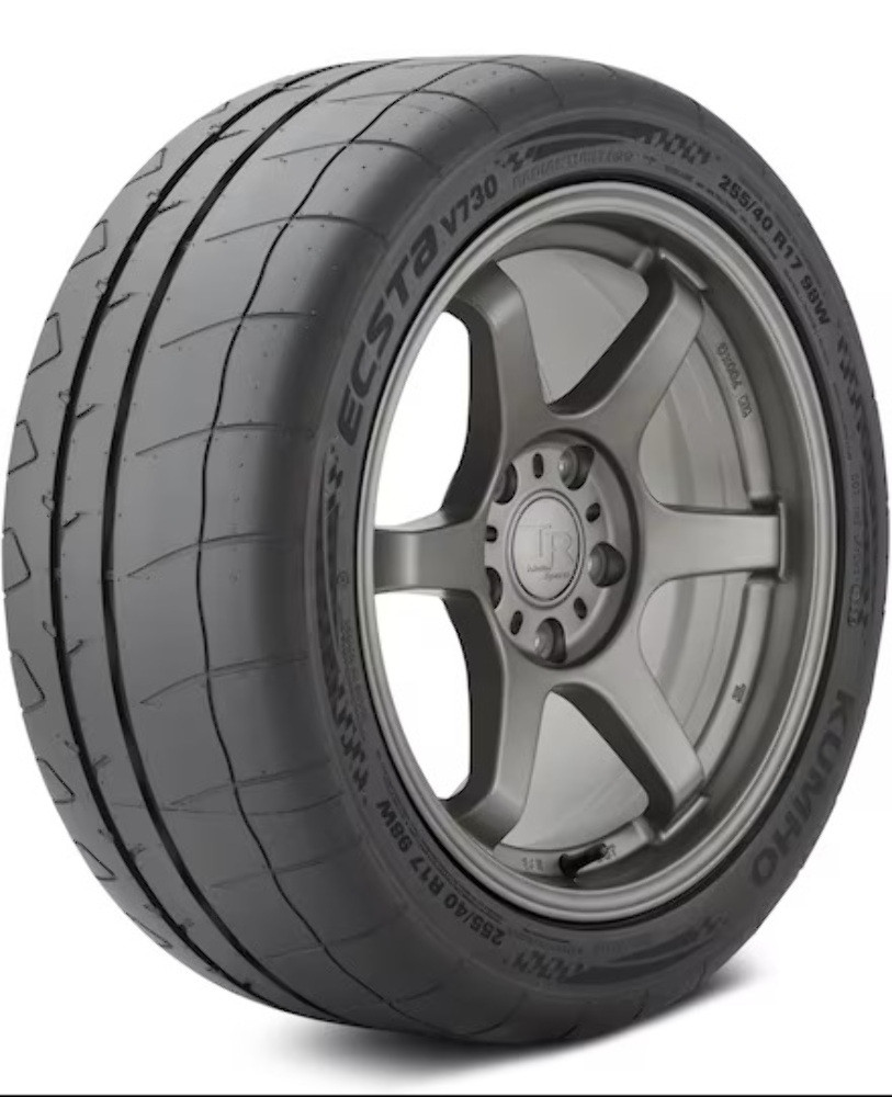 Set 4 235/40R18 Kumho Tires Ecsta V730 Radial Tires 2354018 DOT Competition 95W