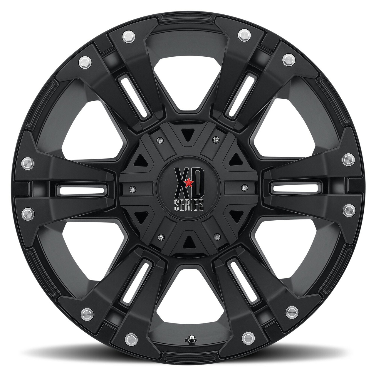 XD XD822 Monster II 20x10 5x5.5 5x150 Matte Black Wheel 20" -24mm Rim