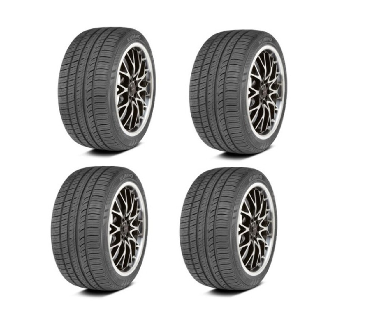 Set 4 235/50ZR17 Kumho Tires Ecsta PA51 Radial Tires 2355017 Ultra High Performance 96W