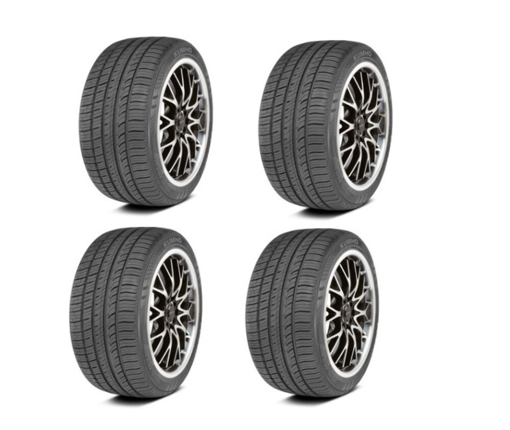 Set 4 235/50R18 Kumho Tires Ecsta PA51 Radial Tires 2355018 Ultra High Performance 97W