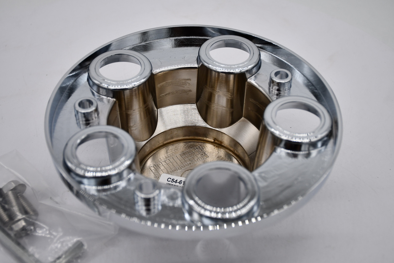 Vision Chrome Wheel Center Cap Hub Cap C54-61V 6.75" Fits Vision Cheyenne Wheel 5x4.75