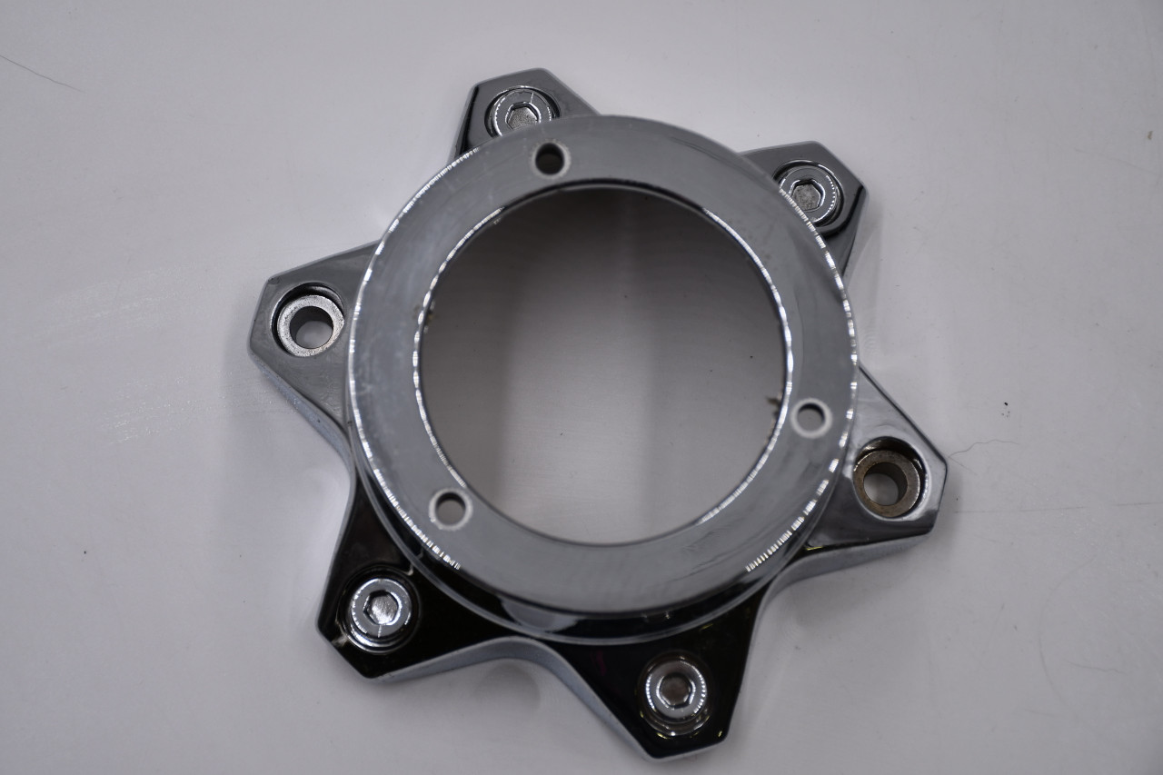 Vision Chrome Wheel Center Cap Hub Cap (CR)394-6 5.875" Vision 6 Lug Open No Logo