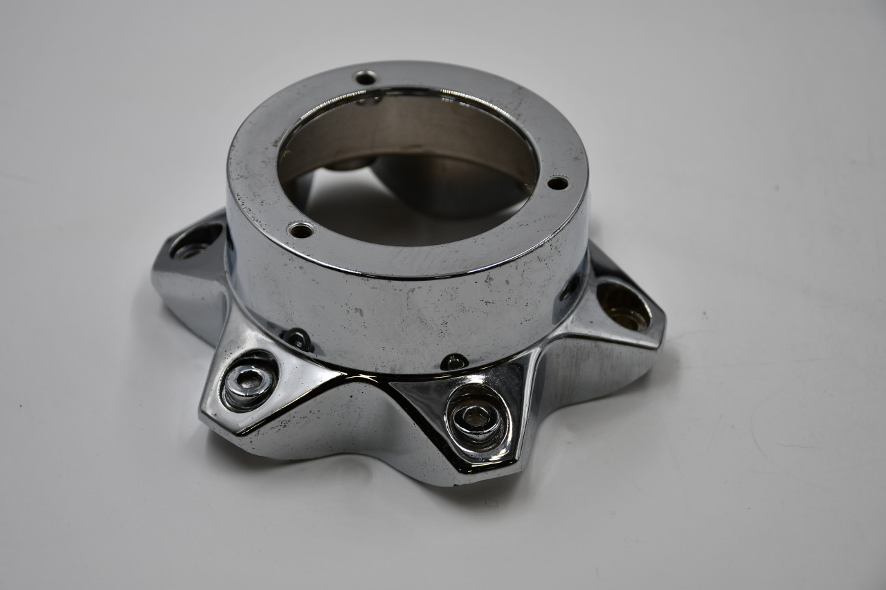 Vision Chrome Wheel Center Cap Hub Cap (CR)394-6 5.875" Vision 6 Lug Open No Logo
