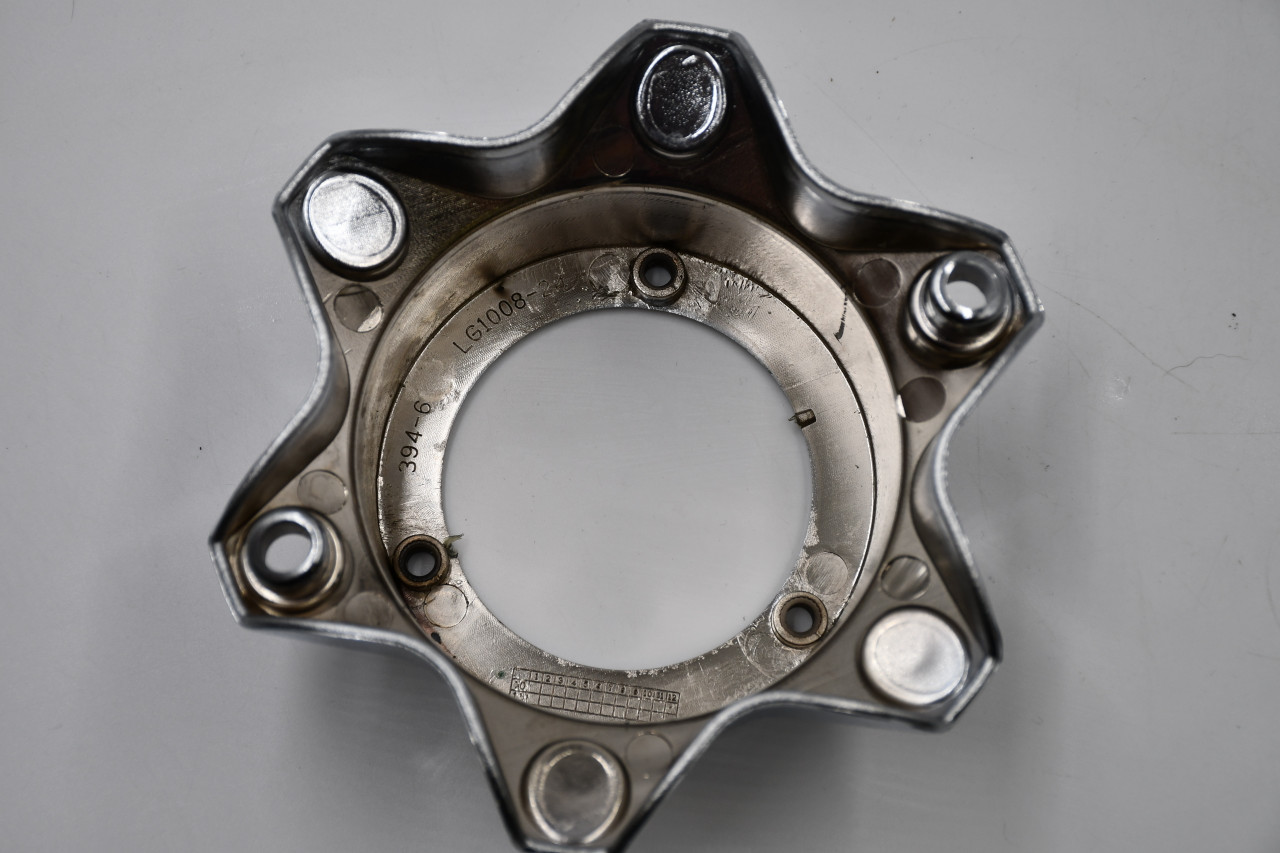 Vision Chrome Wheel Center Cap Hub Cap (CR)394-6 5.875" Vision 6 Lug Open No Logo