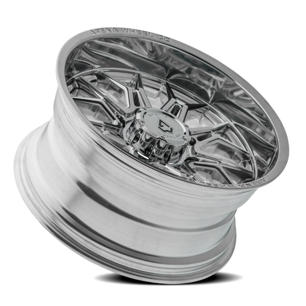 Set 4 20" Arena Violator Milled & Polished 20x10 Wheels 8x180 -18mm Truck Rims