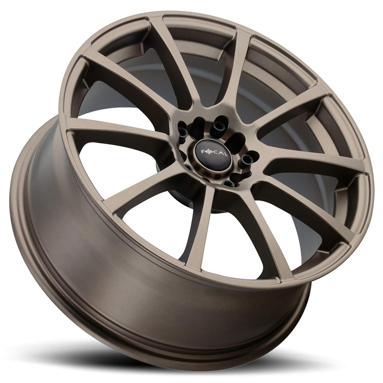 16" Focal 448BZ F-20 16x7 Dark Satin Bronze Wheel 4x100 4x4.5 40mm Street Rim 16" Focal 448BZ F-20 16x7 Dark Satin Bronze Wheel 4x100 4x4.5 40mm Street Rim