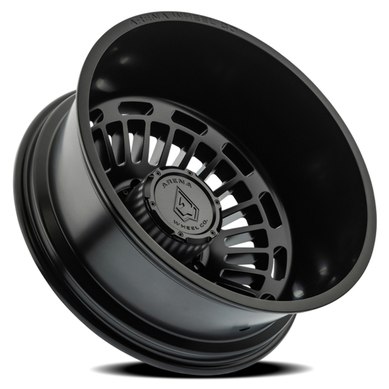 22" Arena Dually Tactic Rear Satin Black 22x8.25 Wheel 8x210 -220mm Rim