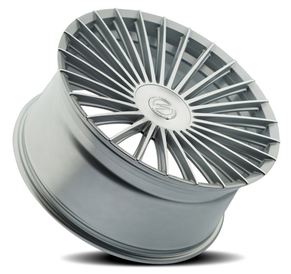 Set 4 20" Select Bristol Gloss Silver Machined 20x10.5 Wheels 5x4.5 38mm Rims