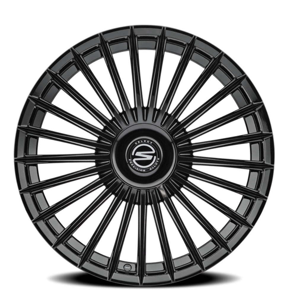 20" Select Bristol Glossy Black 20x10.5 Wheel 5x112 5x4.5 38mm S103200514P3802