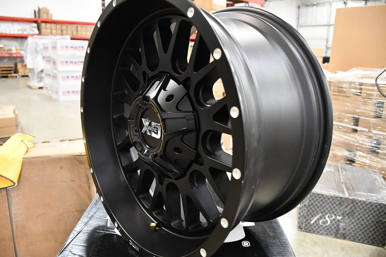 XD XD842 Snare 20x9 6x135 6x5.5 Satin Black Wheel 20" 18mm Rim