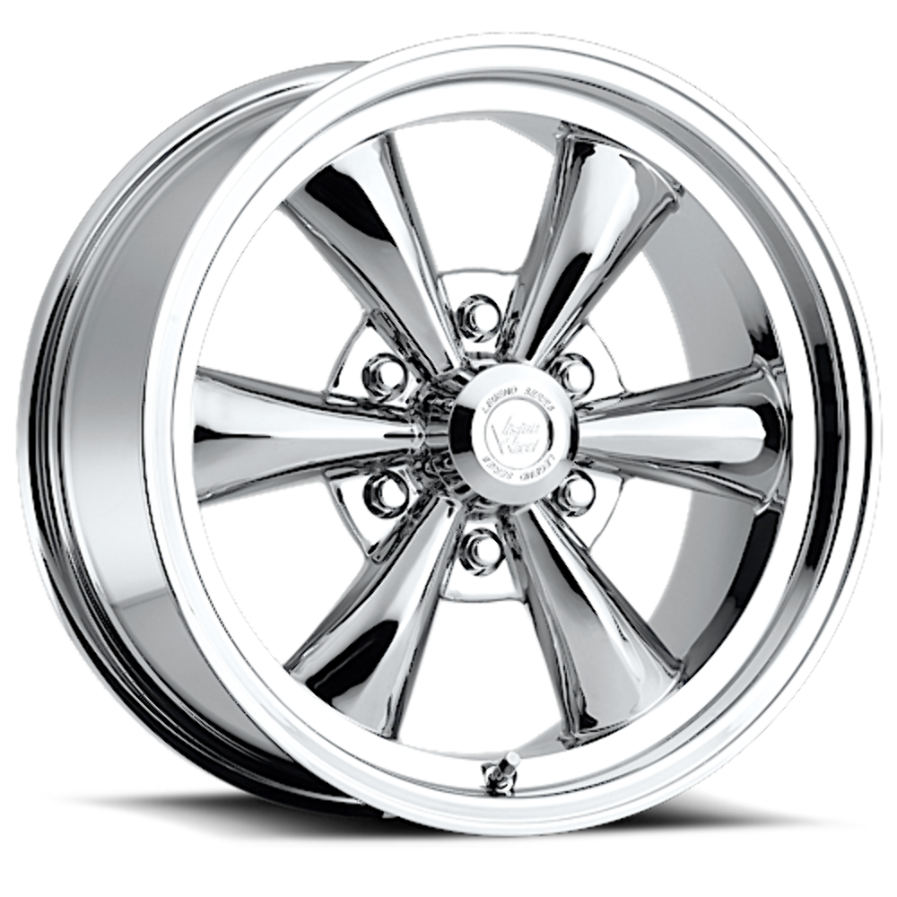 Set 4 17" Vision 141 Legend 6 Chrome 17x8 Wheels 6x5.5 (6x139.7) 0mm Rims