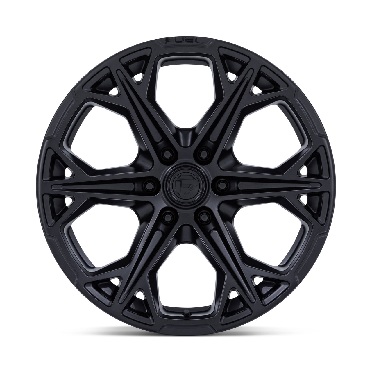 Set 4 20" Fuel FC886 Hammerhead Blackout 20x9 Wheels 6x135 1mm Offroad Rims