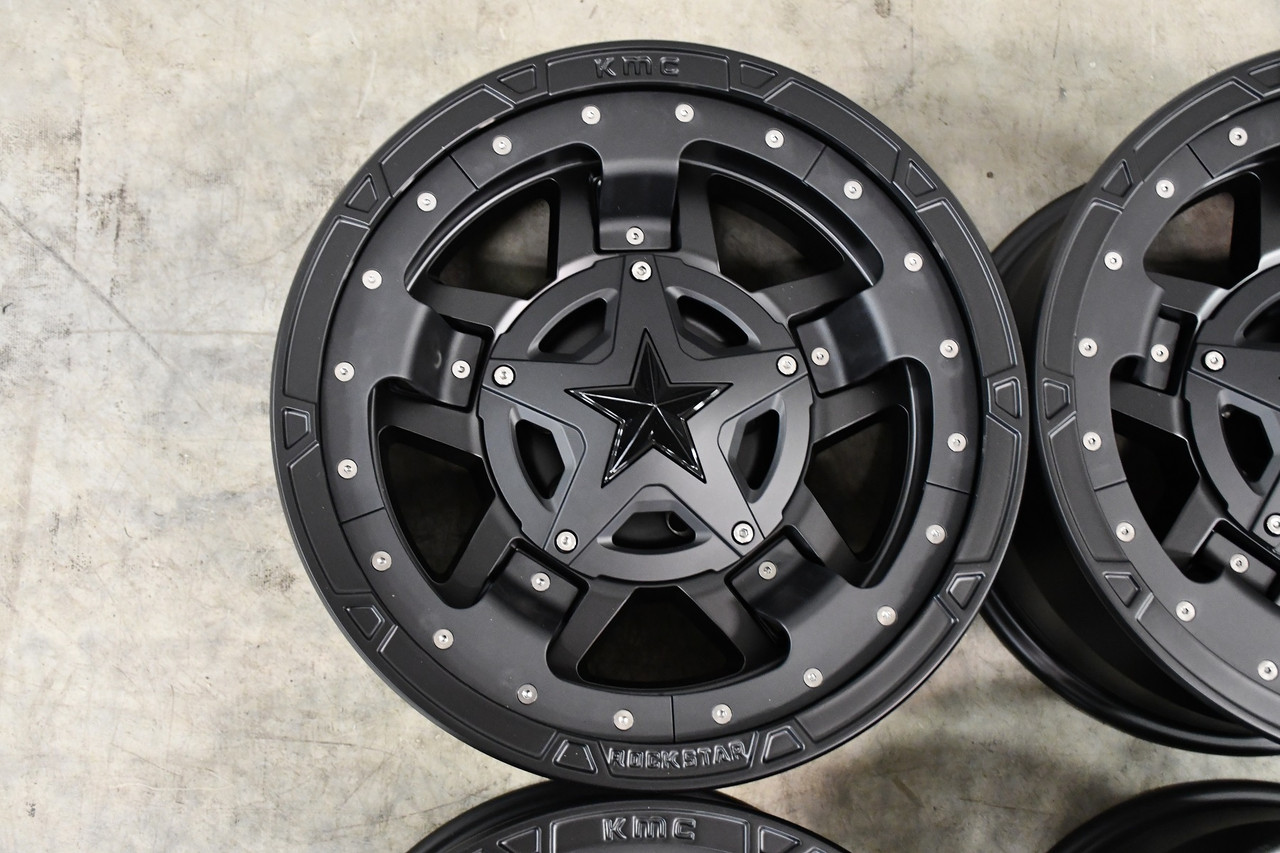 XD XD827 Rockstar III 20x10 6x135 6x5.5 Matte Black Wheel 20" -24mm Rim