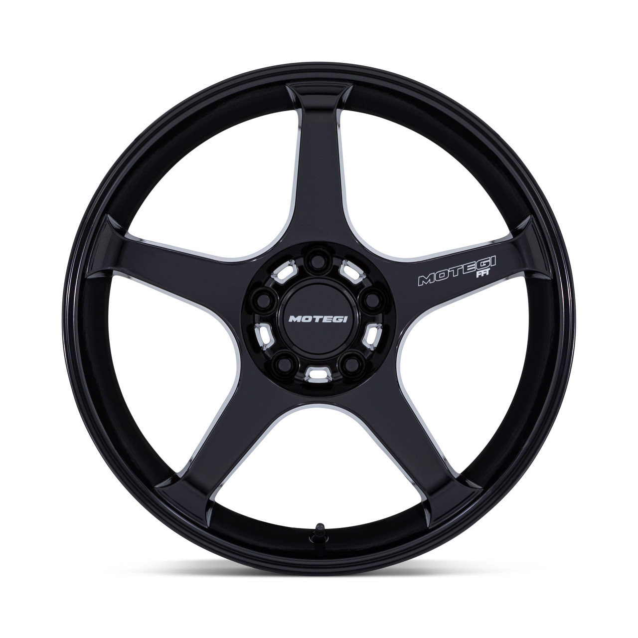 Set 4 18" Motegi MR159 Battle V Blackbird Metallic 18x9.5 Wheels 5x120 0mm Rims