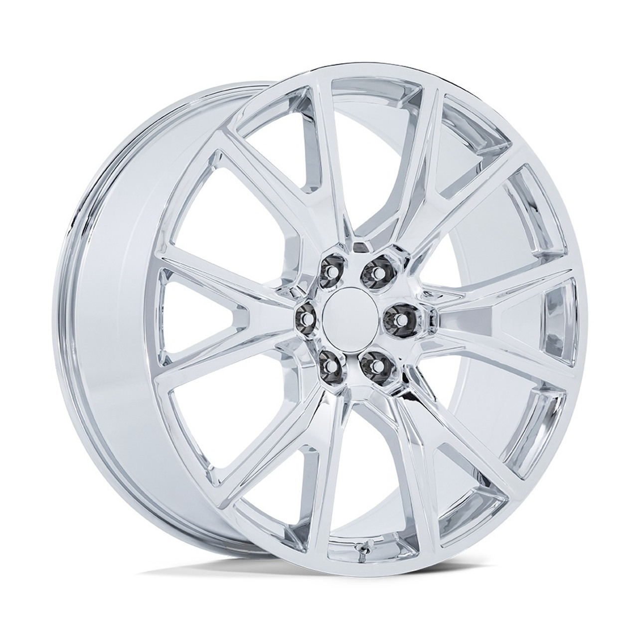 Set 4 24" Performance Replicas PR199 Chrome 24x10 Wheels 6x5.5  31mm Rims