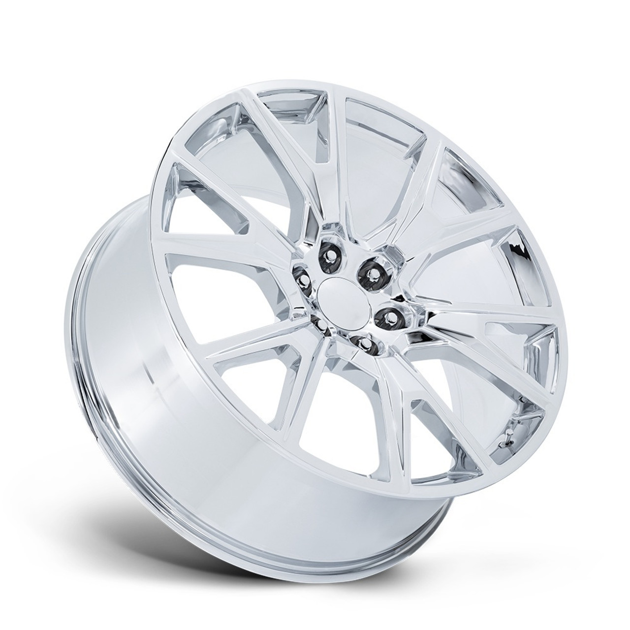 Set 4 24" Performance Replicas PR199 Chrome 24x10 Wheels 6x5.5  31mm Rims