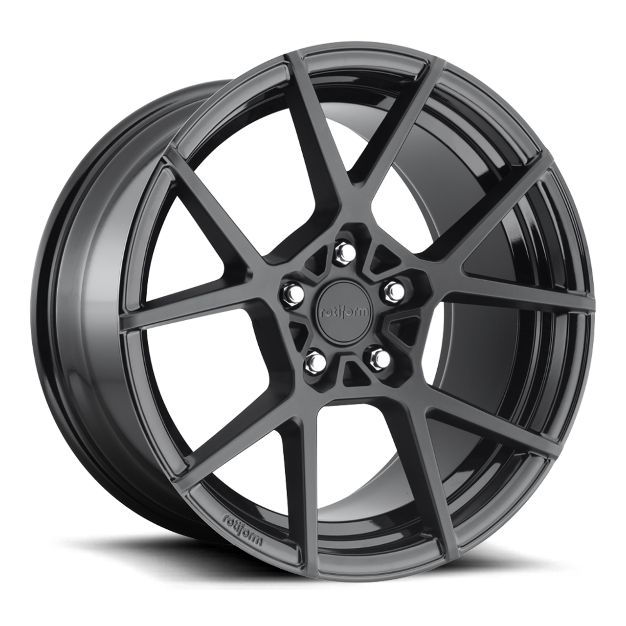 Set 4 Rotiform R139 Kps 18x9.5 5x112 Matte Black Wheels 18" 35mm Rims