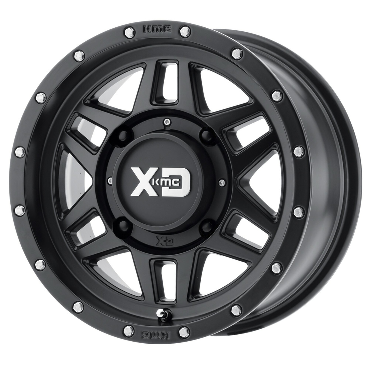 XD Powersports XS128 Machete 15x7 4x110 Satin Black Wheel 15" 35mm Rim XD Powersports XS128 Machete 15x7 4x110 Satin Black Wheel 15" 35mm Rim