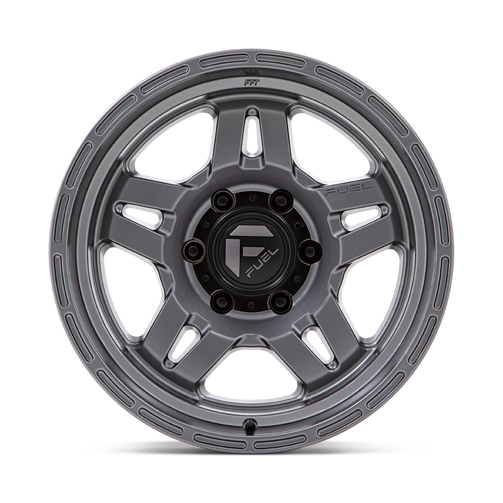 Set 4 Fuel D801 Oxide 18x9 6x5.5 Matte Gunmetal Wheels 18" 1mm Rims