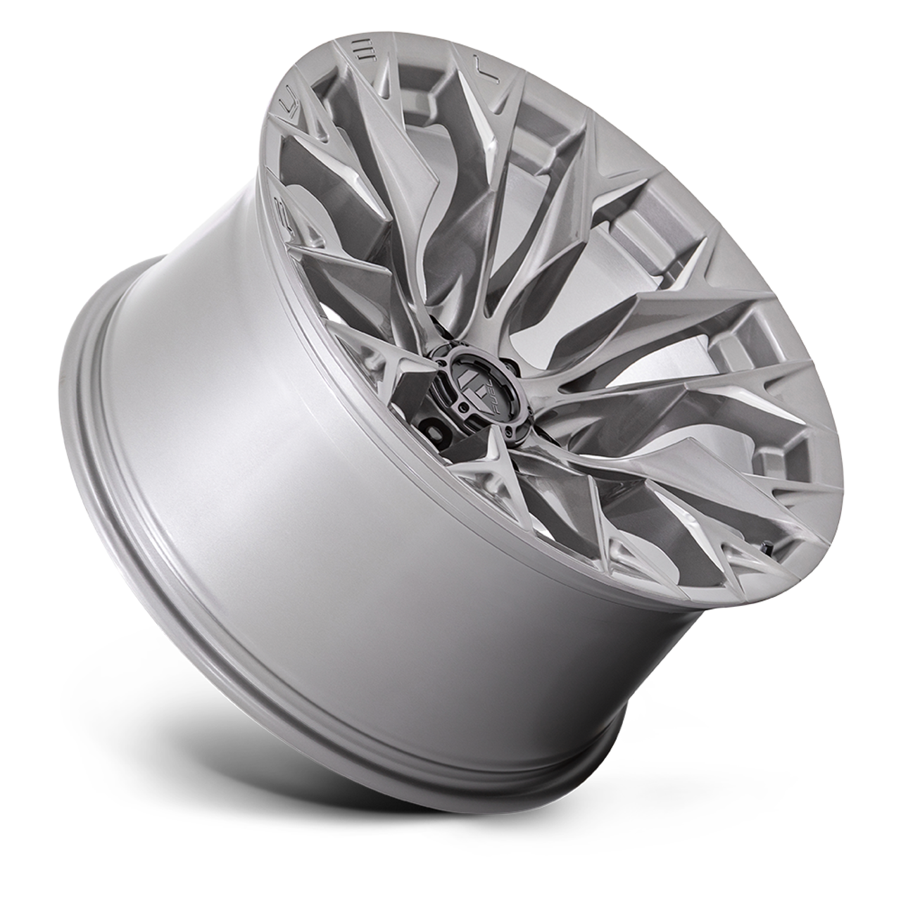 Set 4 Fuel D806 Flame 20x9 6x135 Platinum Wheels 20" 20mm Rims