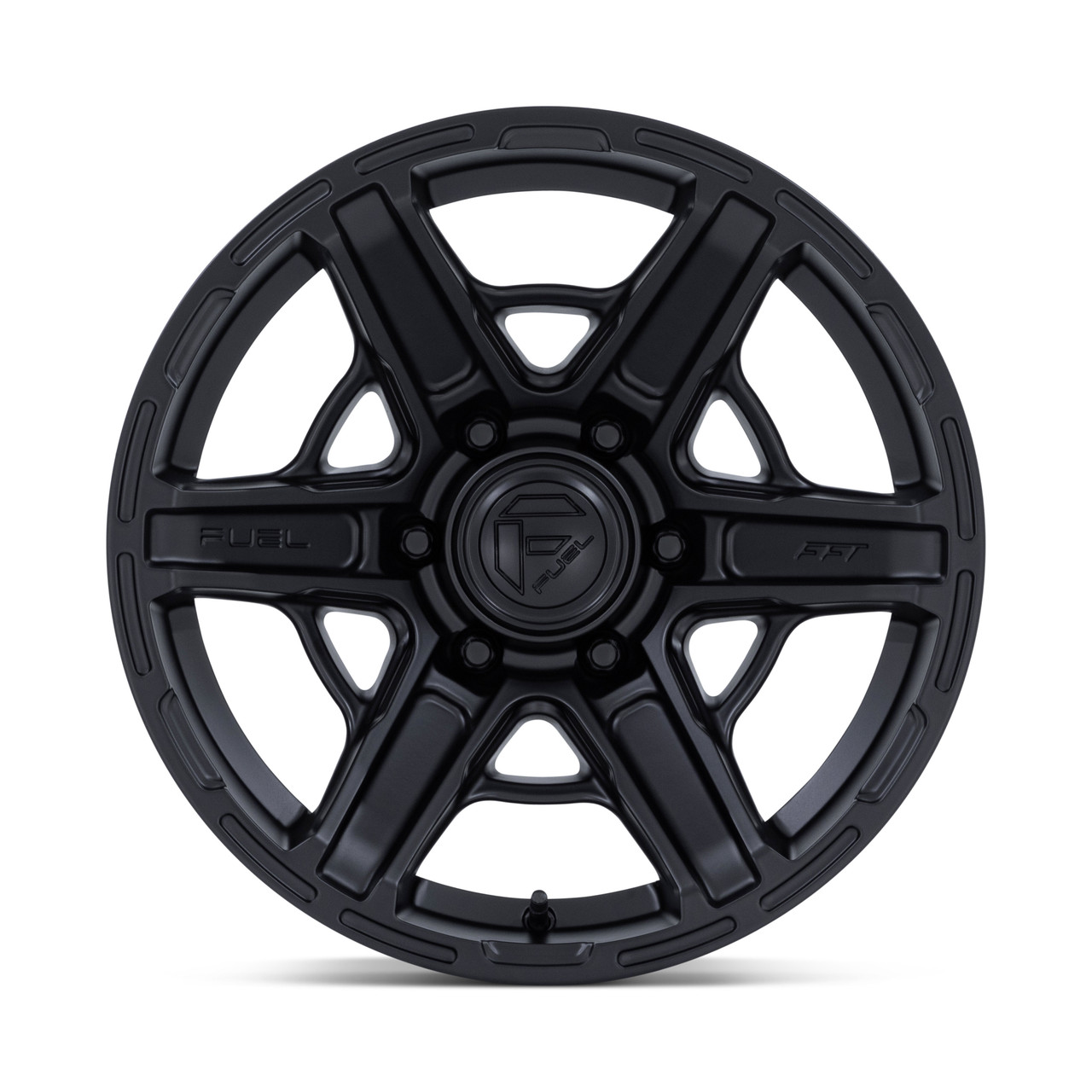 Set 4 20" Fuel FC892 Gambit Matte Black 20x9 Wheels 6x5.5 1mm Offroad Truck Rims