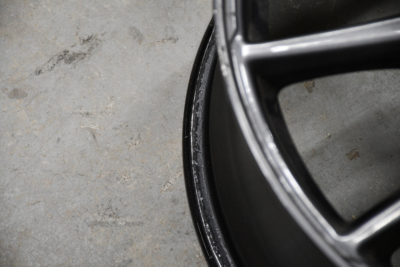 Single 18x8.5 Tesla Model 3 2017-2023 Silver Wheel 5x4.5 Rim Takeoff