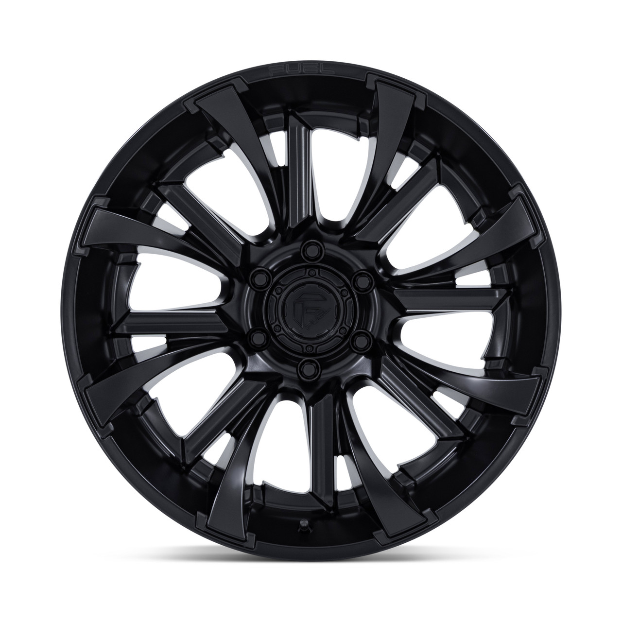 Set 4 20" Fuel FC895 Tantrum Matte Black 20x9 Wheels 8x6.5 1mm Offroad Truck Rim