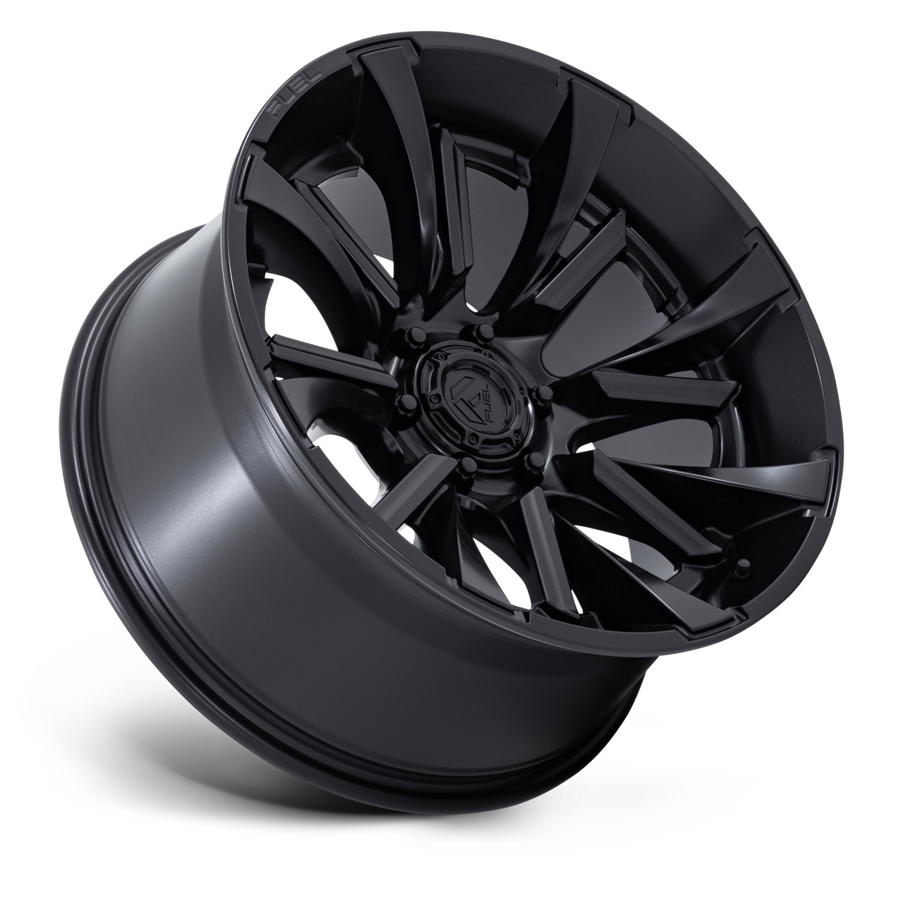 Set 4 20" Fuel FC895 Tantrum Matte Black 20x10 Wheels 8x6.5 -18mm Offroad Rims