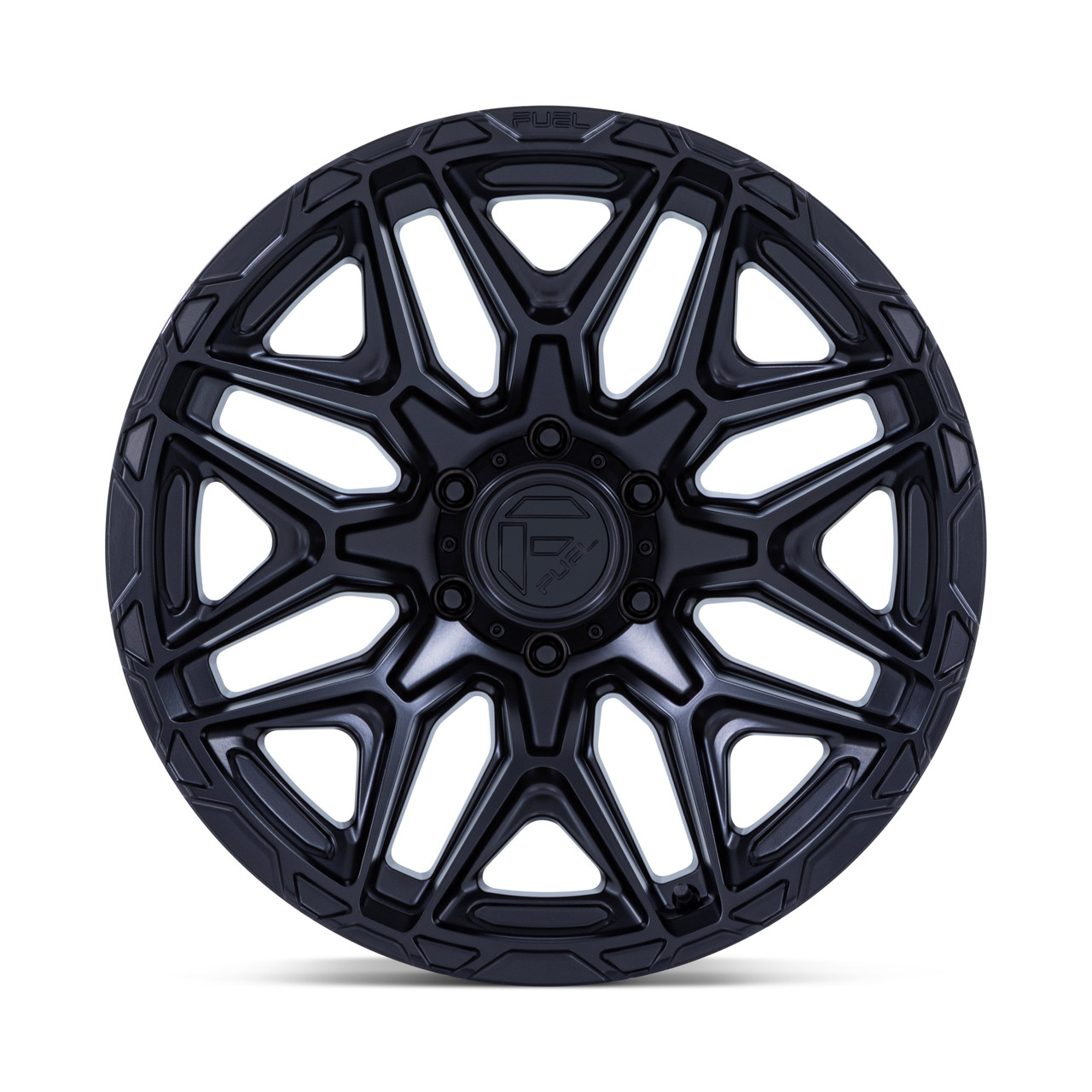 Set 4 20" Fuel FC885 Injector Matte Black 20x10 Wheels 6x135 -18mm Offroad Rims