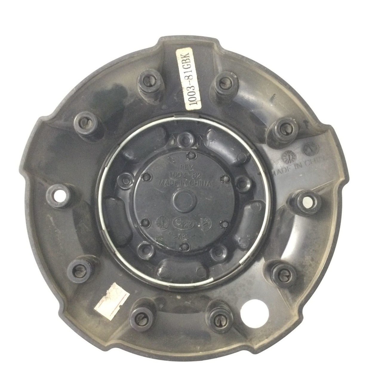 Used Fuel Offroad 1003-81GBK 1003-82Gloss Black Center Cap With Blue Logo