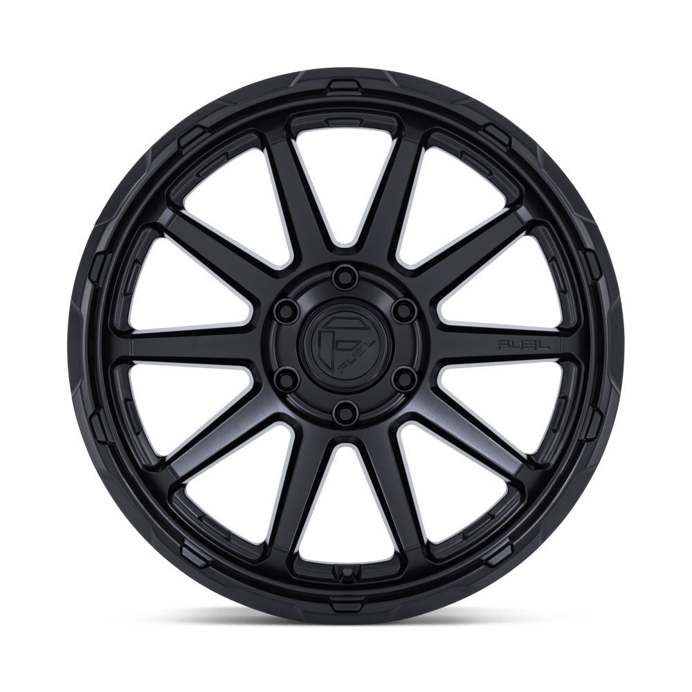 Set 4 17" Fuel FC887 Circuit Matte Black 17x9 Wheels 6x135 1mm Offroad Truck Rim