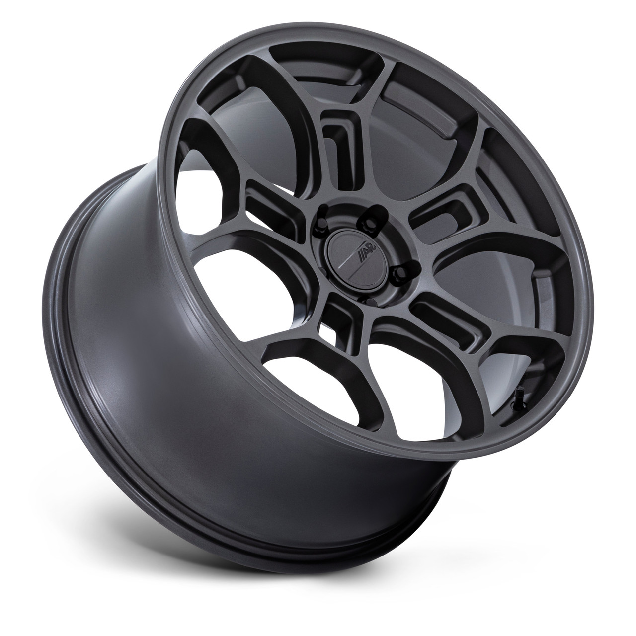 Set 4 20" American Racing AR952 GT Street Matte Gunmetal 20x10 5x4.5 35mm Wheels