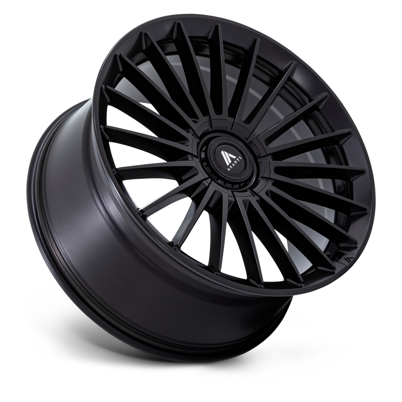 20" Asanti Black AB048 Viceroy Matte Black 20x10.5 Wheel 5x112 5x4.5 40mm Rim