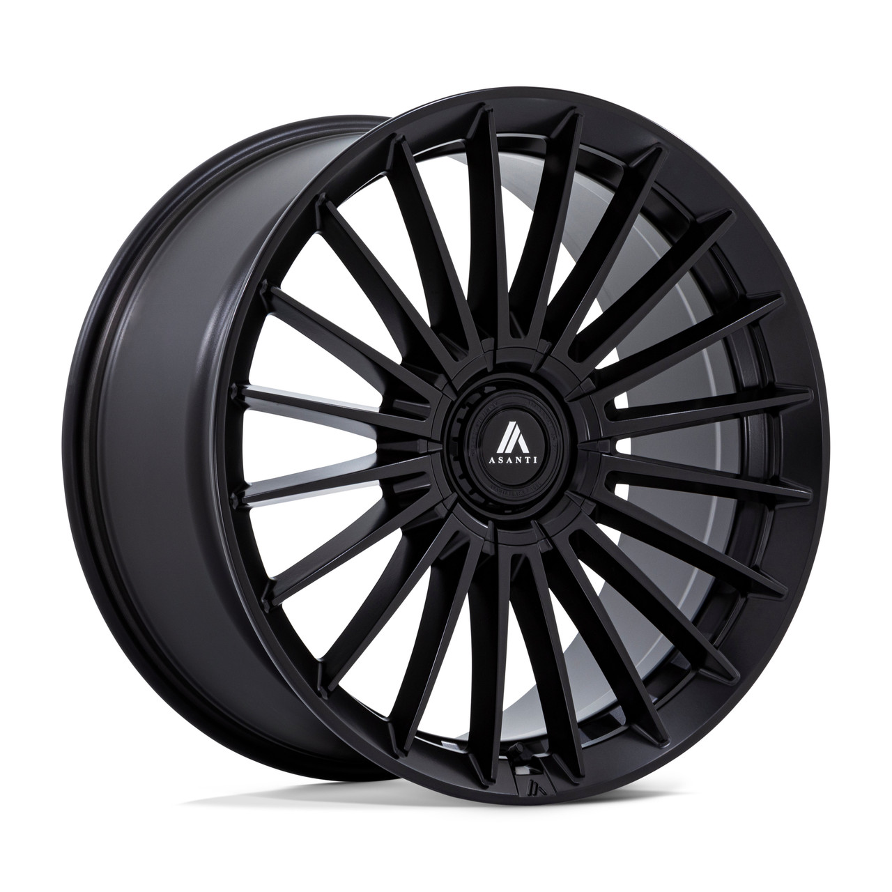 Set 4 20" Asanti Black AB048 Viceroy Matte Black 20x10.5 5x4.25 5x112 45mm Rims
