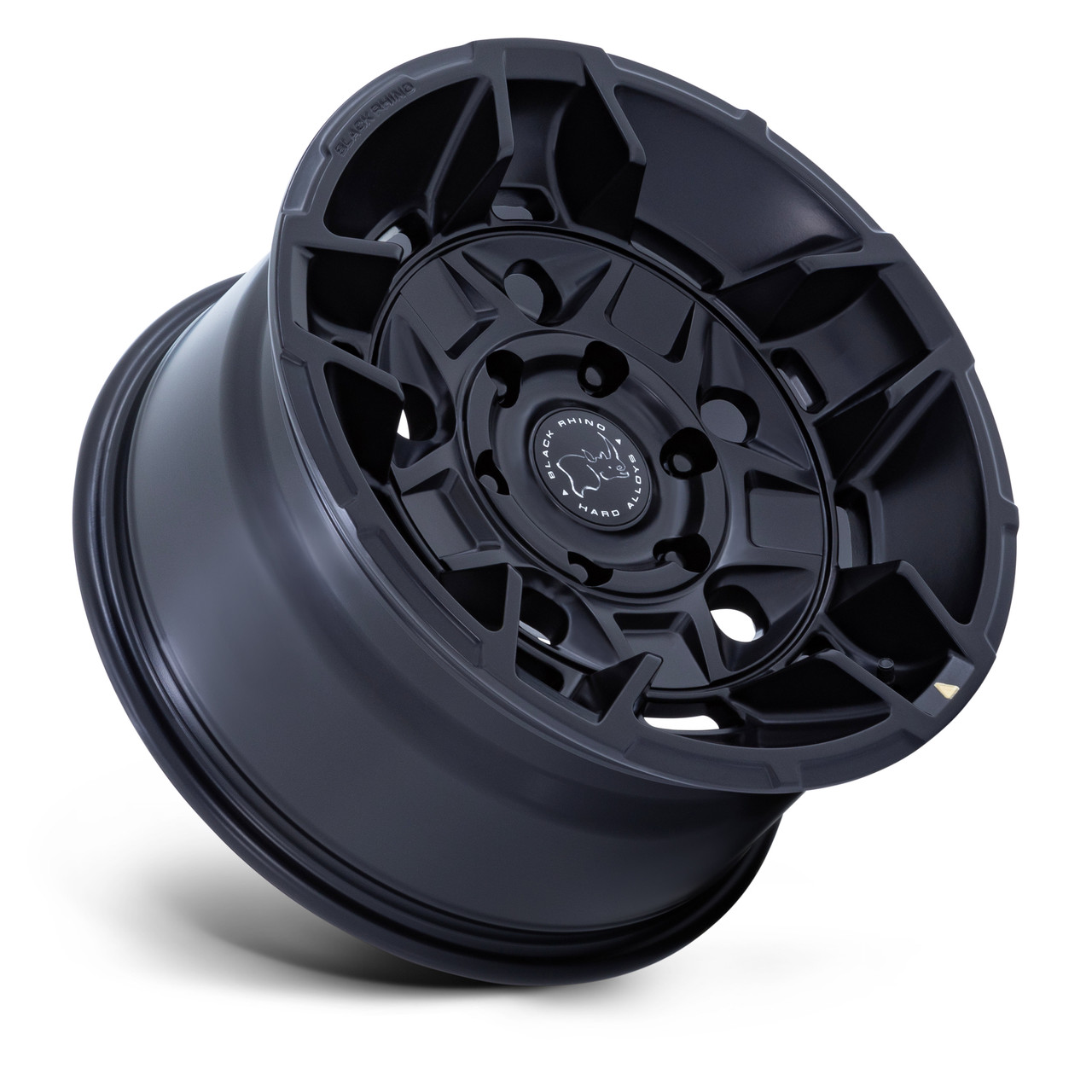 17" Black Rhino Hard Alloys BR028 Guard Matte Black 17x8.5 Wheel 5x130 25mm Rim