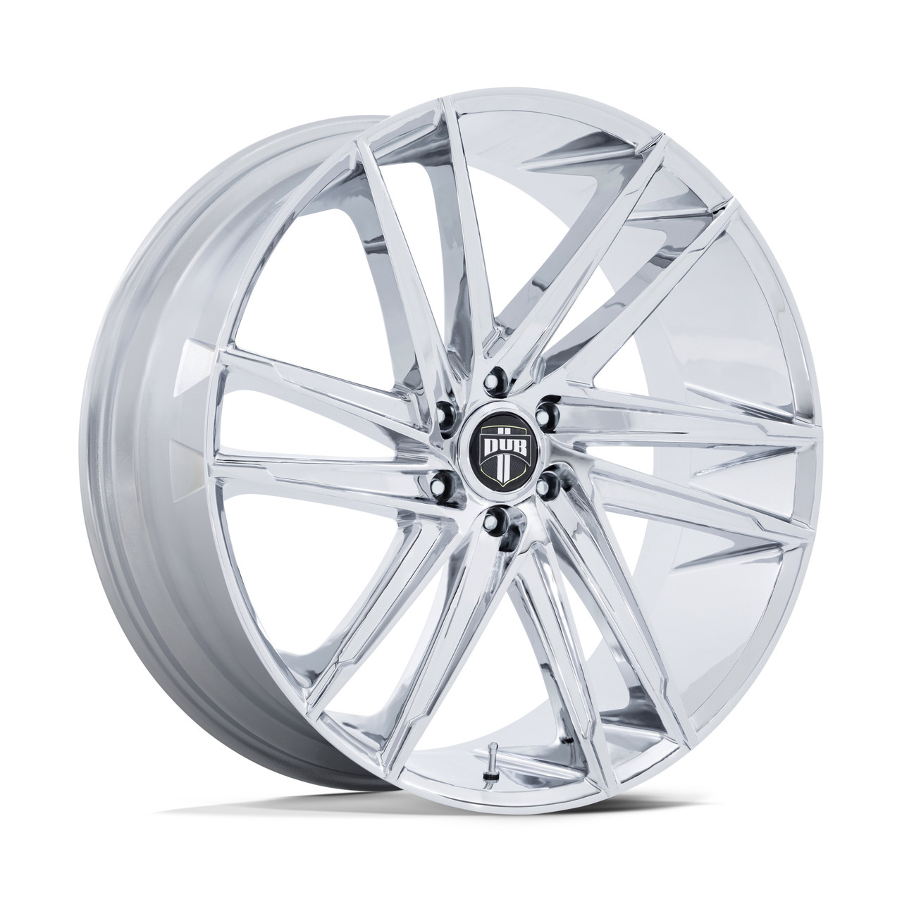 26" DUB DC275 Blaze Chrome 26x10 Wheel 6x5.5 25mm Truck SUV Rim DC275PX26106825