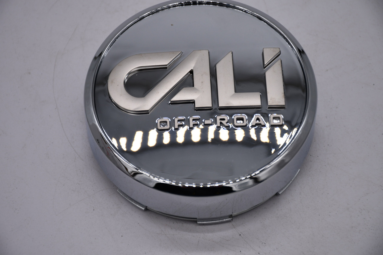 Cali Offroad Chrome Wheel Center Cap Hub Cap C109113C02 4" Snap in 6 Lug 9113 Paradox 6x5.5 6x135