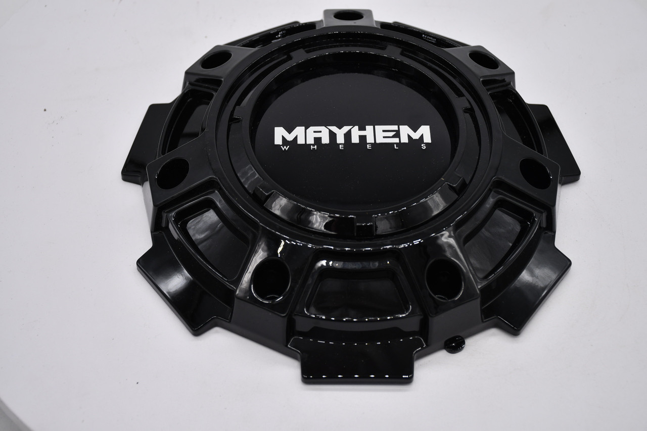 Mayhem Gloss Black Wheel Center Cap Hub Cap C108115B02 9.25" 8115 Apollo 8x6.5 8x170