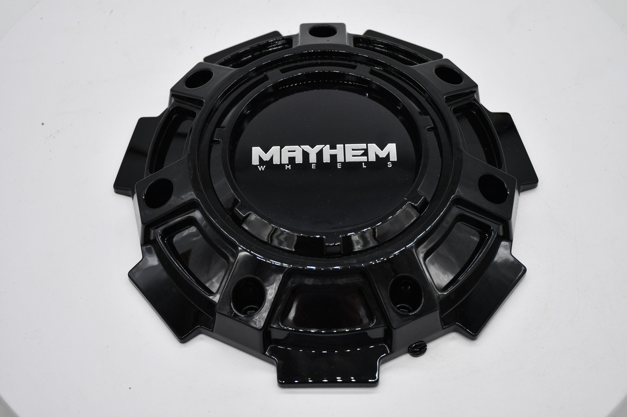 Mayhem Gloss Black Wheel Center Cap Hub Cap C108115B02 9.25" 8115 Apollo 8x6.5 8x170