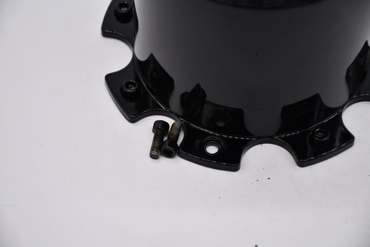 Cali Offroad Black Wheel Center Cap C109110B01-R Summit Dually 8x6.5/8x170 Rear