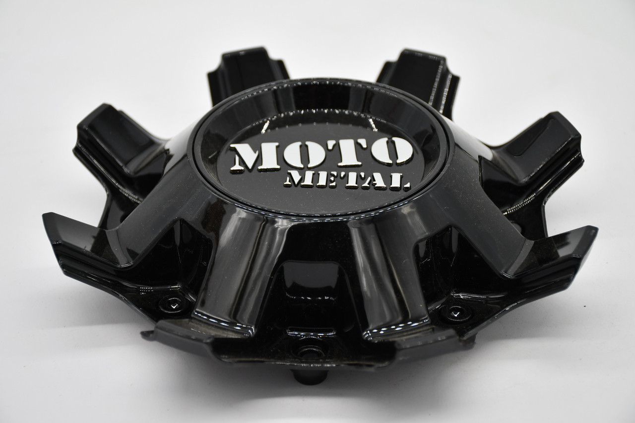 Moto Metal Gloss Black Wheel Center Cap Hub Cap UCAP-MO804C-GB 9" Fits MO804 MO808 20x9 0mm offset wheels