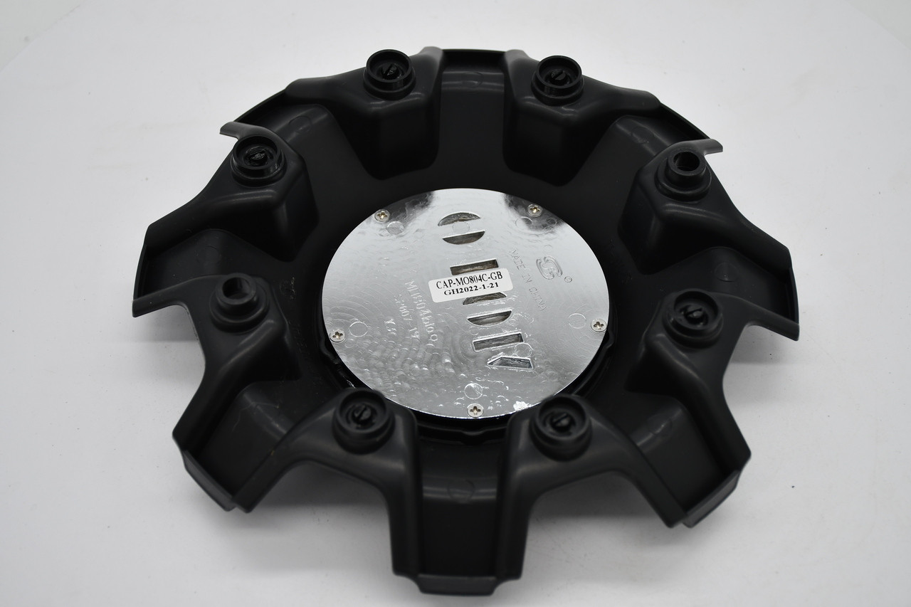Moto Metal Gloss Black Wheel Center Cap Hub Cap UCAP-MO804C-GB 9" Fits MO804 MO808 20x9 0mm offset wheels