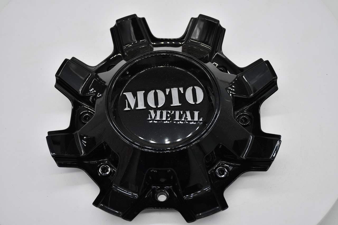 Moto Metal Gloss Black Wheel Center Cap Hub Cap UCAP-MO804C-GB 9" Fits MO804 MO808 20x9 0mm offset wheels