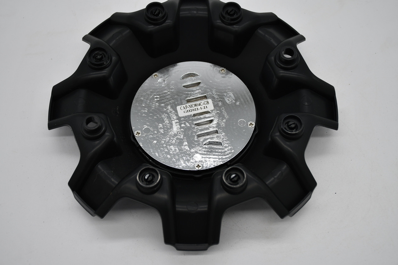 Moto Metal Gloss Black Wheel Center Cap Hub Cap UCAP-MO804C-GB 9" Fits MO804 MO808 20x9 0mm offset wheels